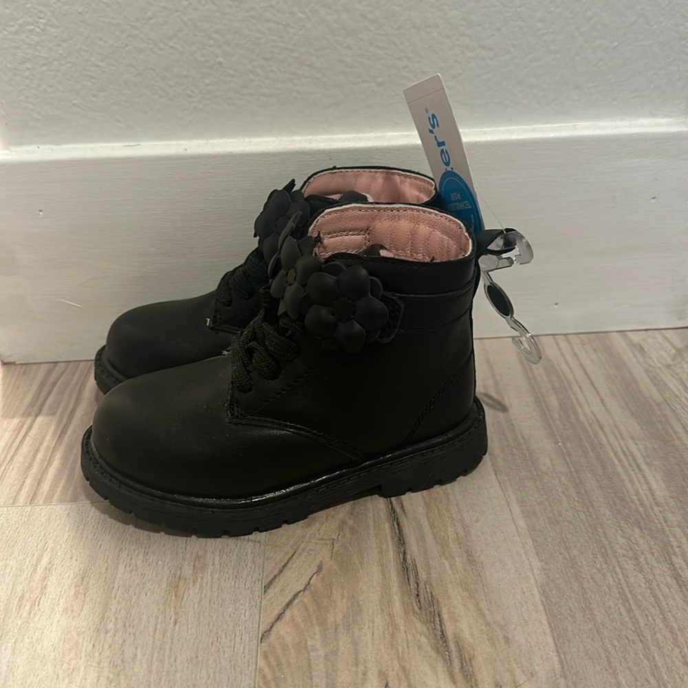 Toddler Carter black boots